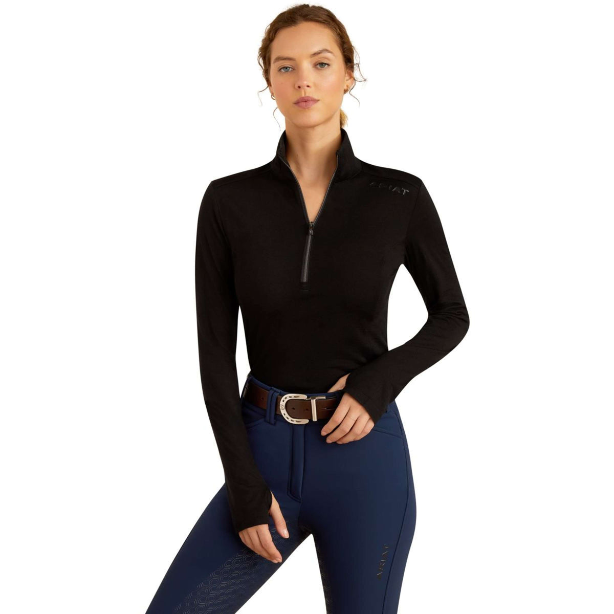 Ariat Baselayer Cheviot Dames Zwart