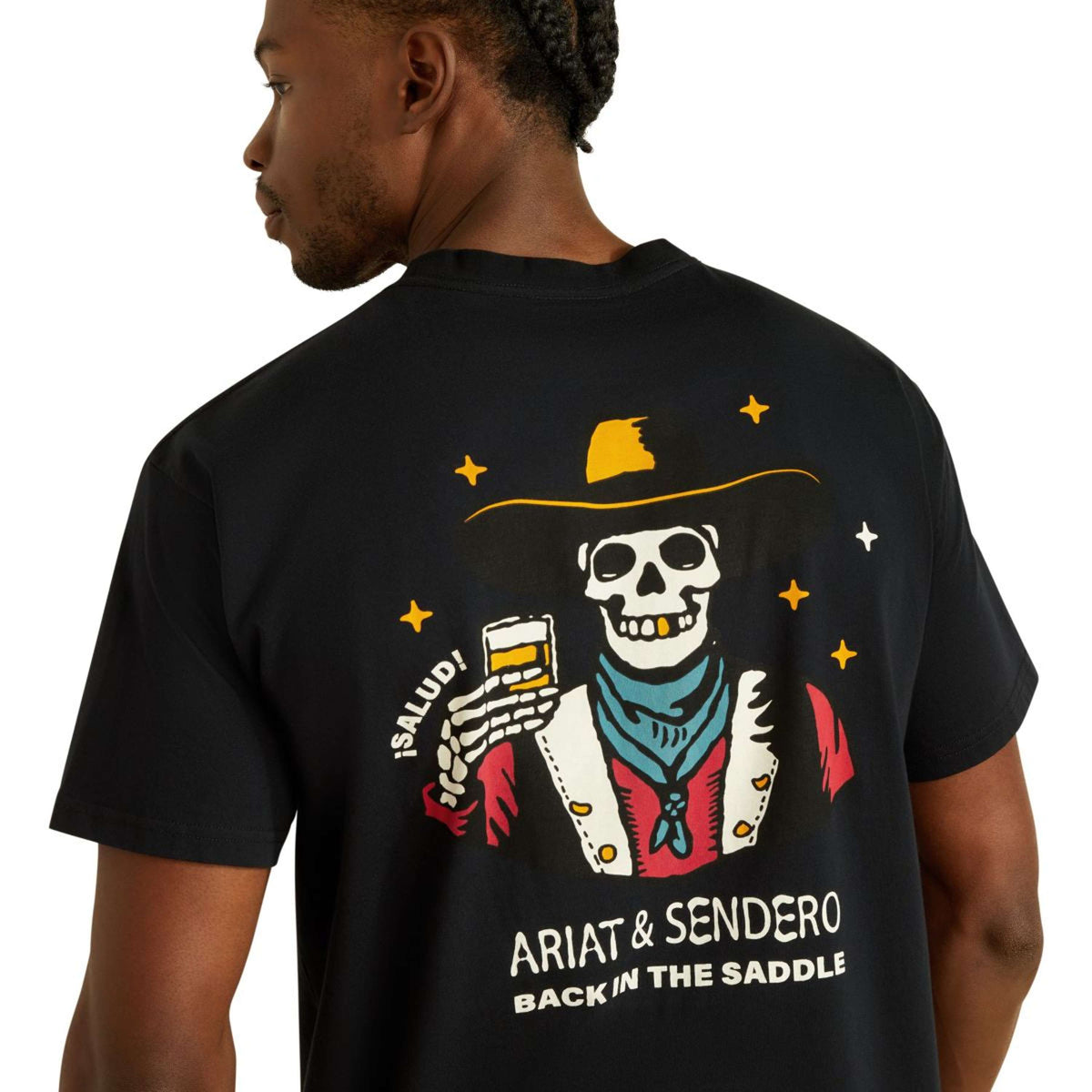 Ariat T-Shirt Sendero Heren Zwart