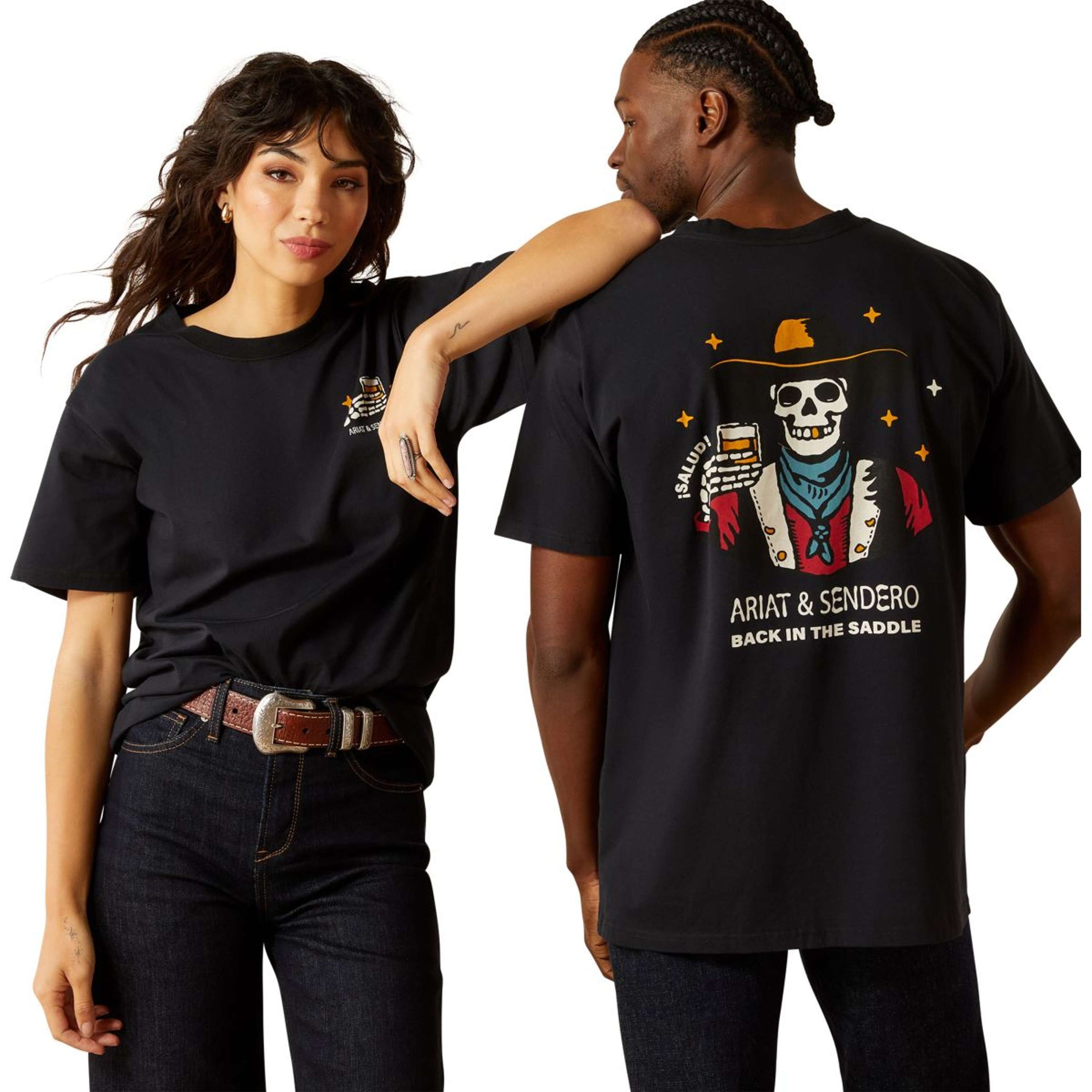 Ariat T-Shirt Sendero Heren Zwart