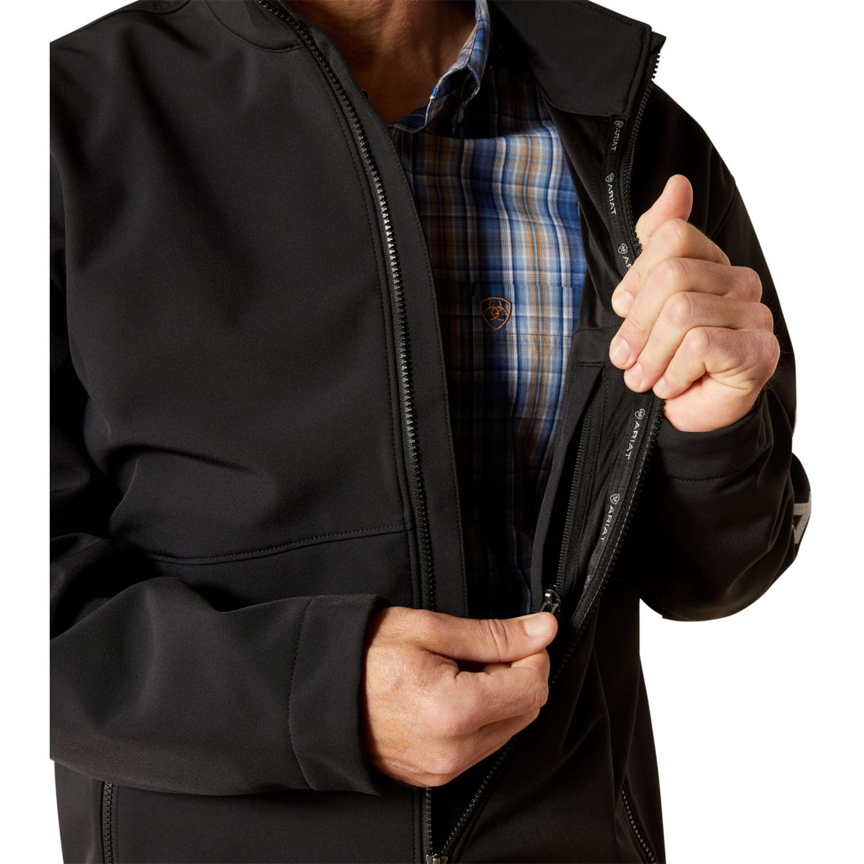 Ariat Softshell Vest Logo Heren Zwart