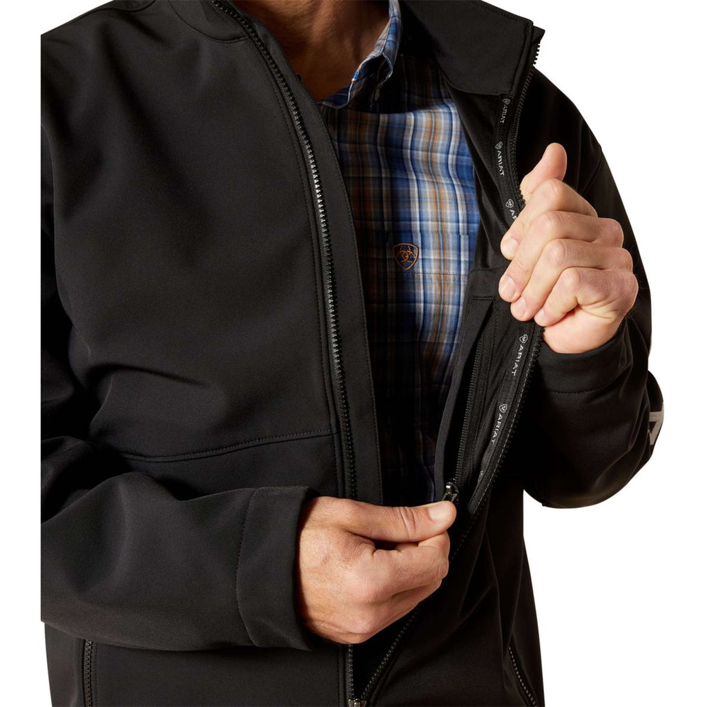 Ariat Softshell Vest Logo Heren Zwart