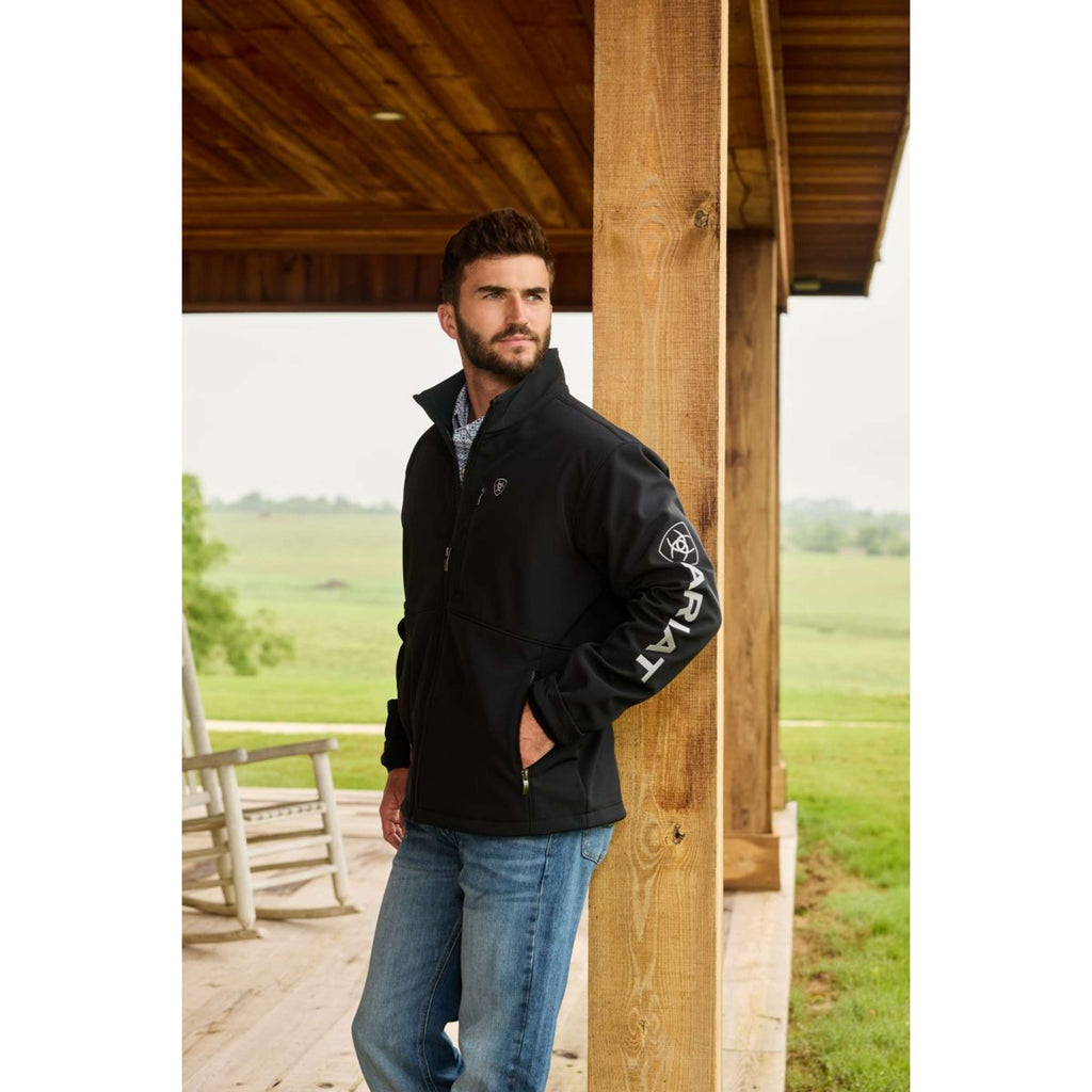 Ariat Softshell Vest Logo Heren Zwart