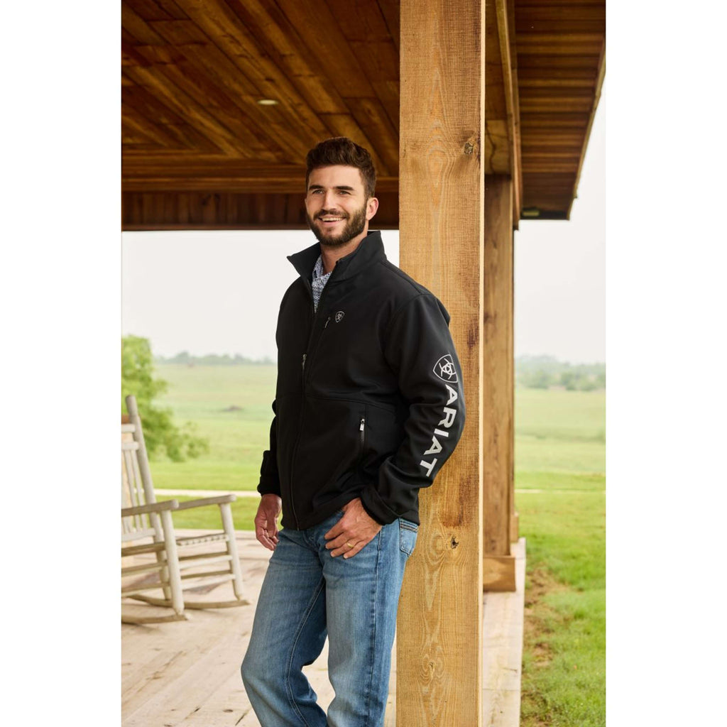 Ariat Softshell Vest Logo Heren Zwart