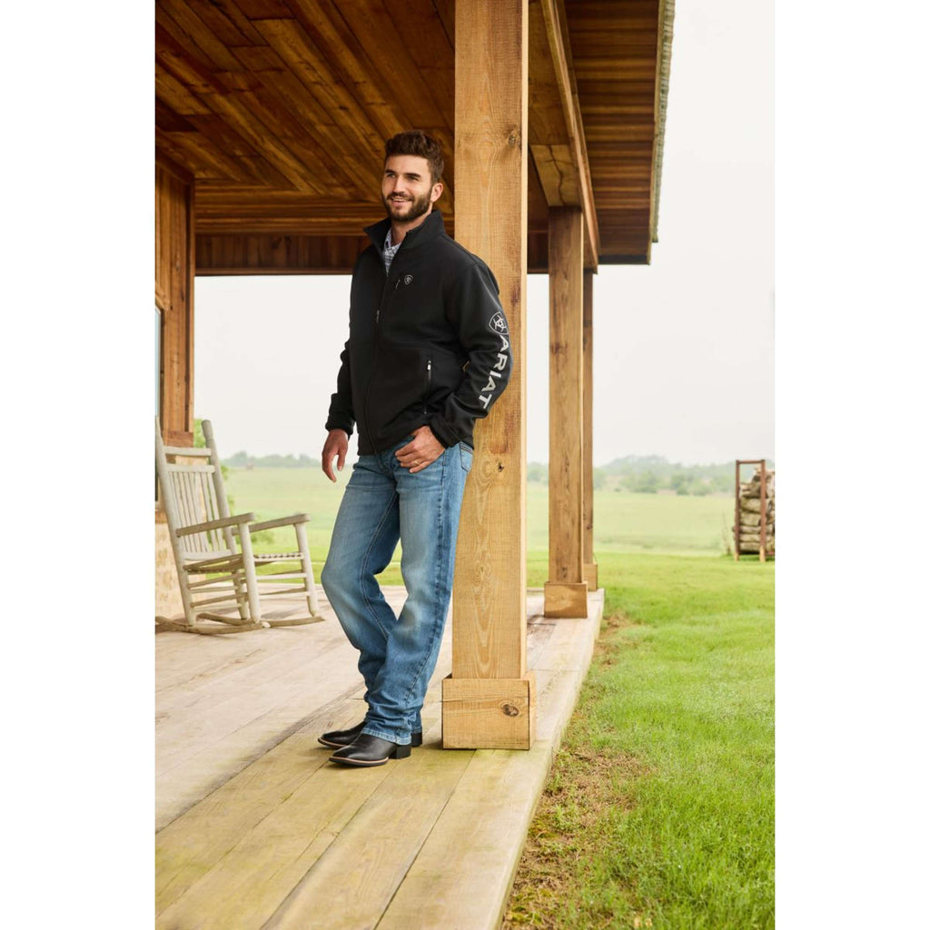 Ariat Softshell Vest Logo Heren Zwart