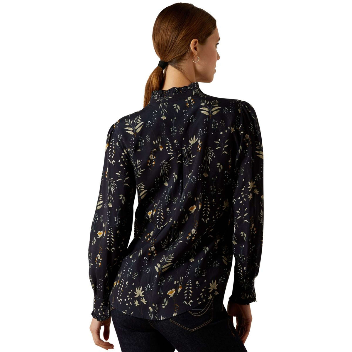 Ariat Blouse Cricklade Dames Navy