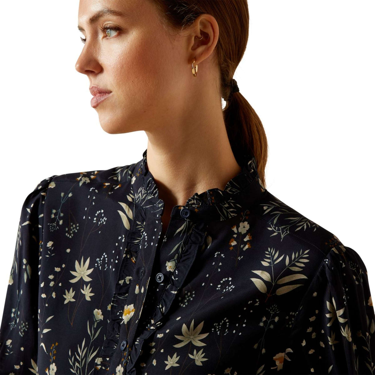 Ariat Blouse Cricklade Dames Navy
