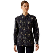 Ariat Blouse Cricklade Dames Navy
