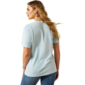 Ariat T-Shirt Another Day Dames Vintage Lagoon
