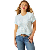 Ariat T-Shirt Another Day Dames Vintage Lagoon