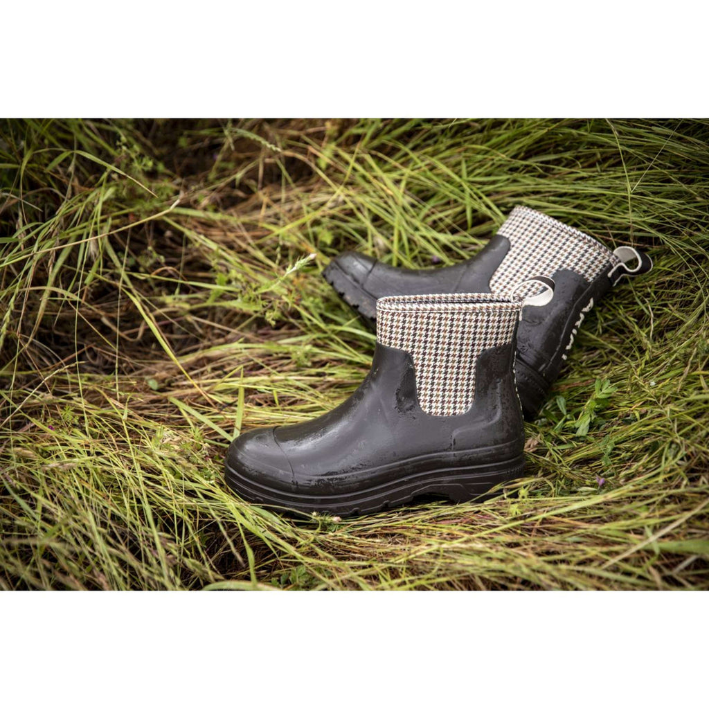 Ariat Jodphurs Kelmarsh Shortie Dames Chocolate/Tan Twill