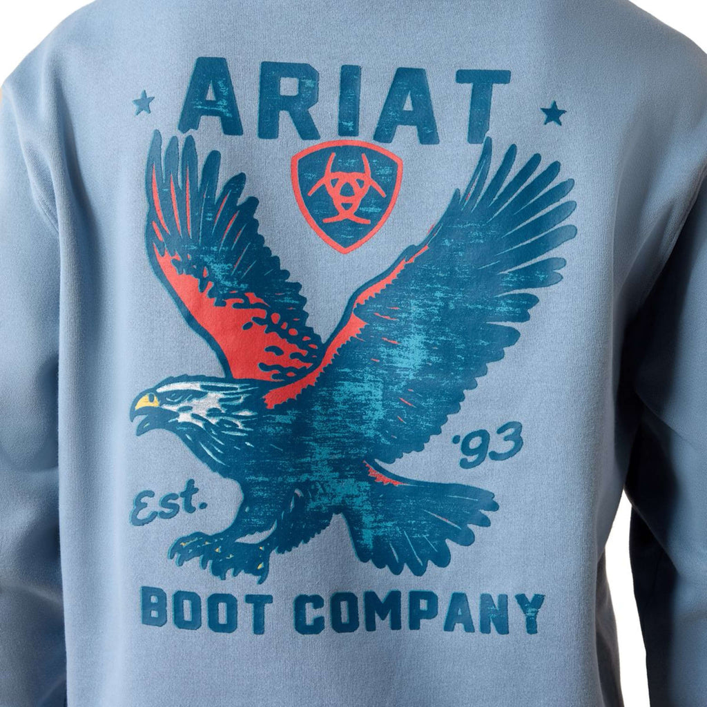 Ariat Trui Freedom Eagle Heren Light Denim