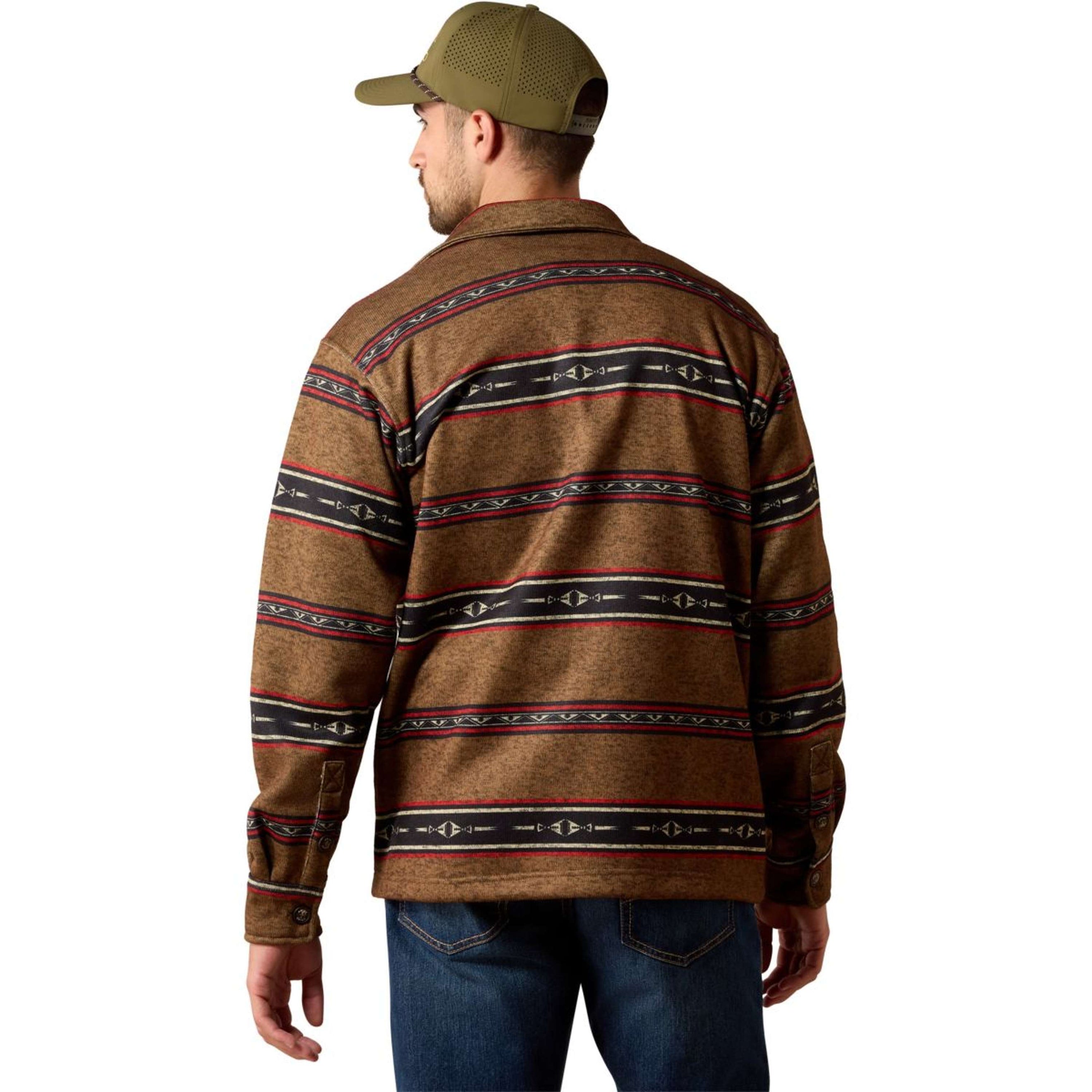 Ariat Blouse Caldwell Heren Toffee Serape