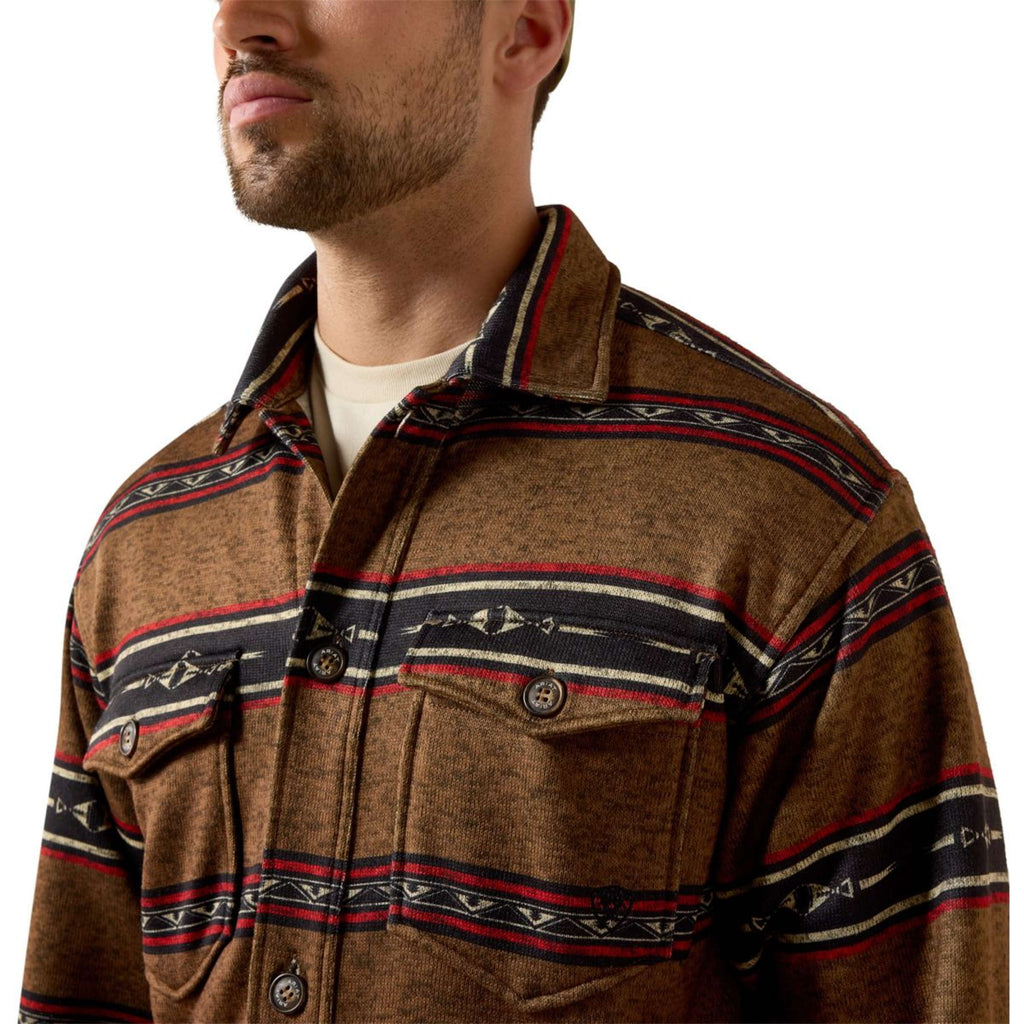 Ariat Blouse Caldwell Heren Toffee Serape