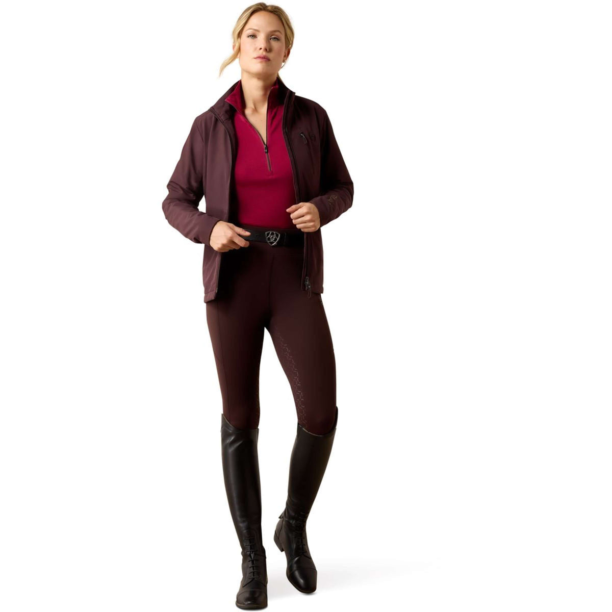 Ariat Verwarmde Rijlegging Venure 2.0 Dames Chocolate Plum