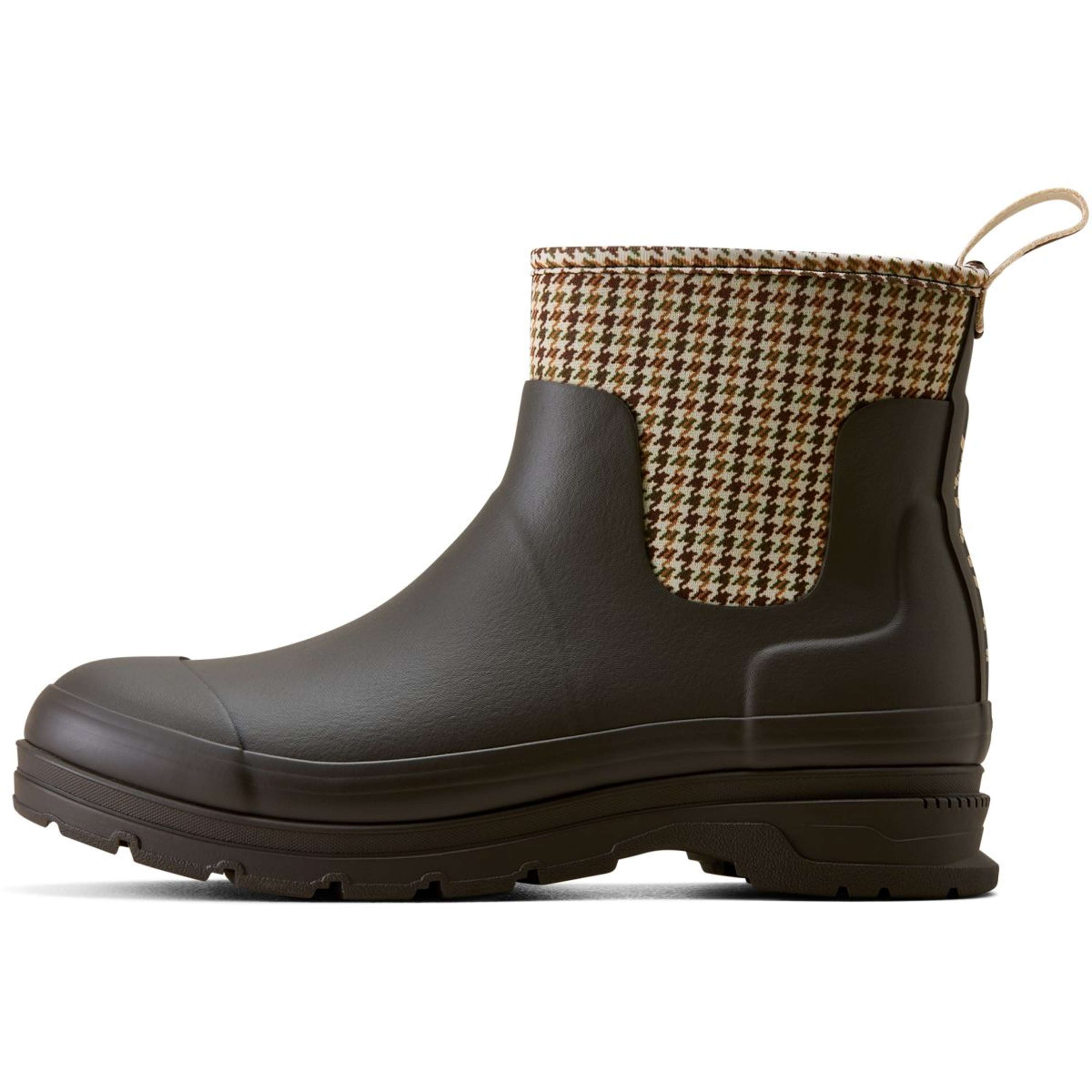 Ariat Jodphurs Kelmarsh Shortie Dames Chocolate/Tan Twill