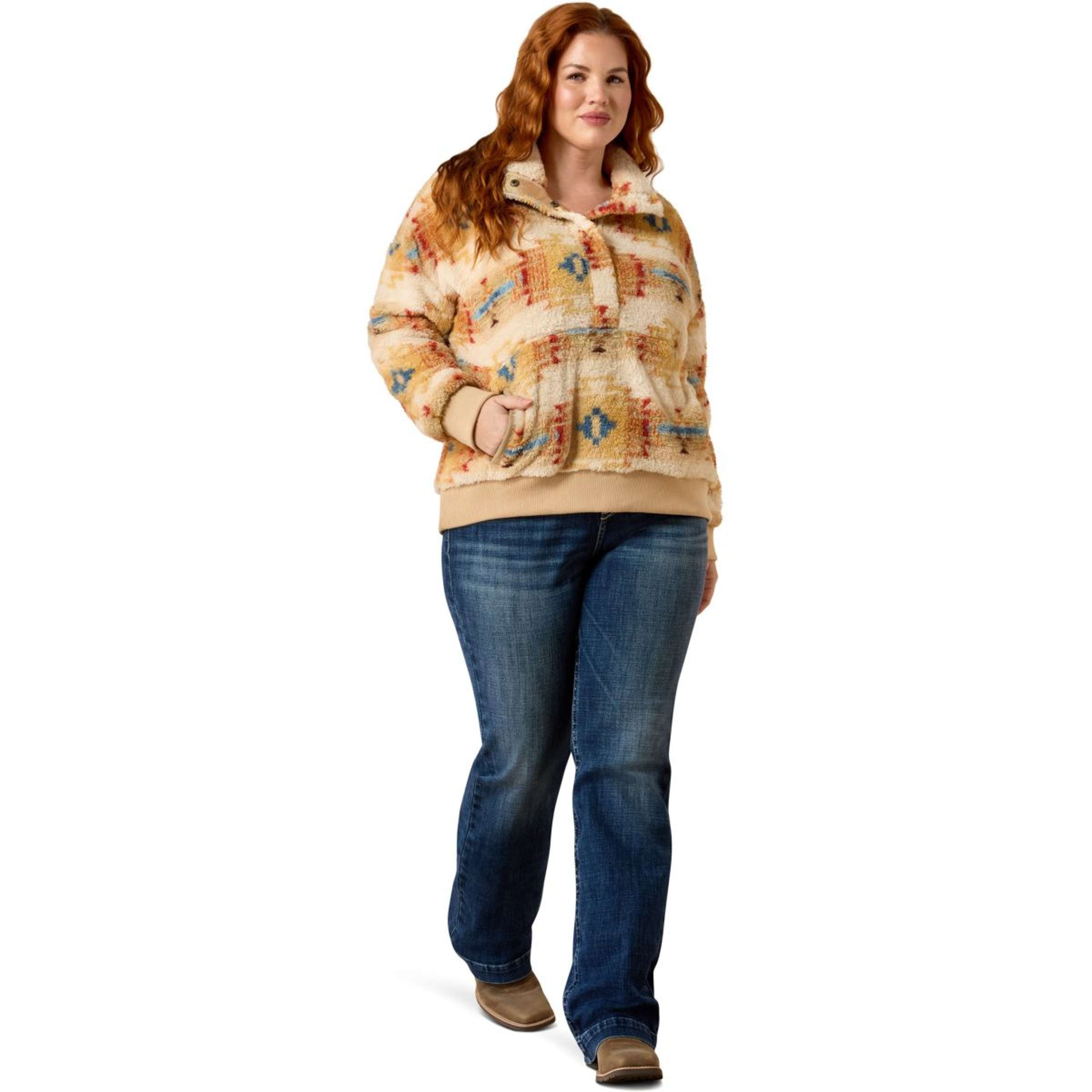 Ariat Sweater Berber Dames Sonoma Southwest