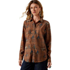 Ariat Blouse Homestyle Dames Bruin