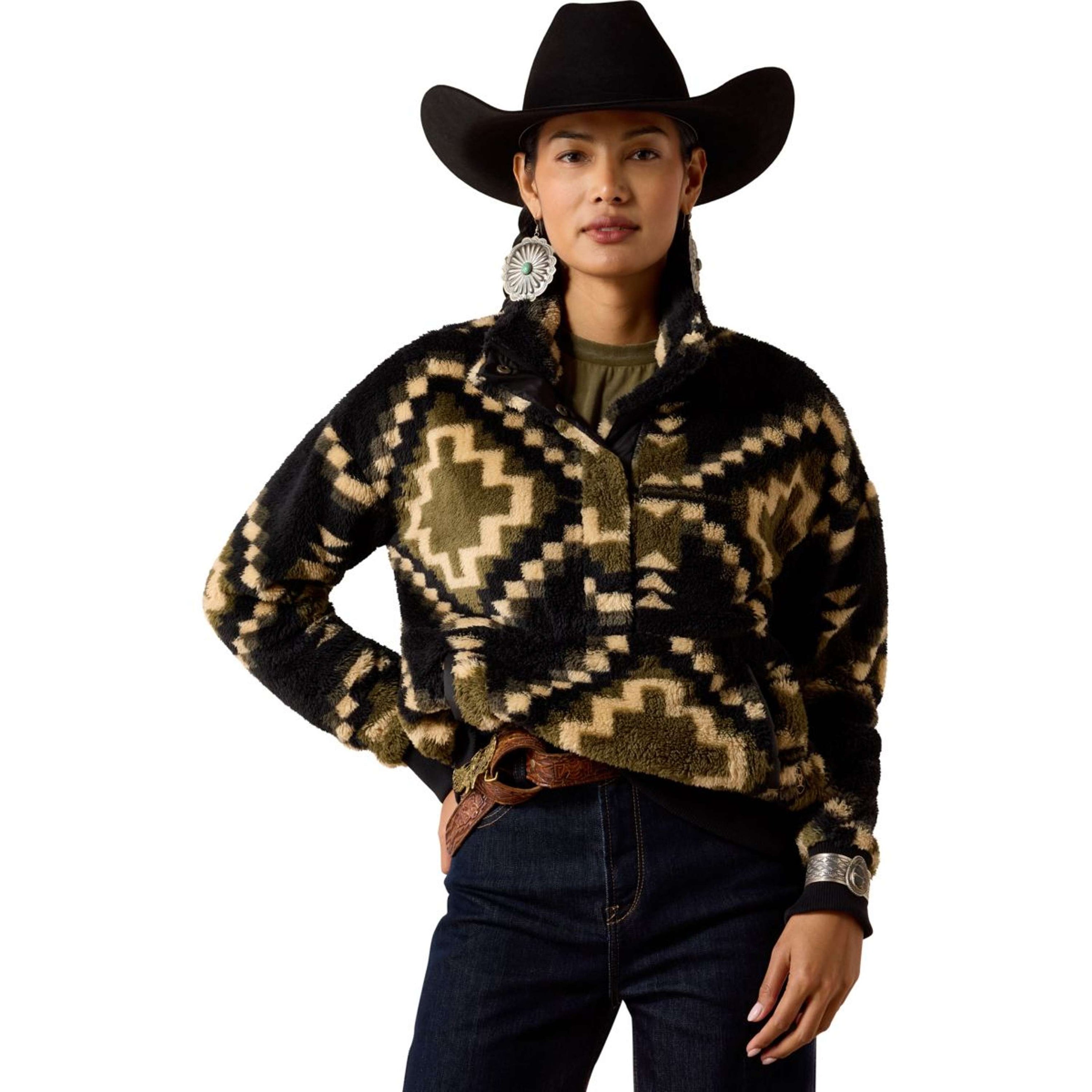 Ariat Sweater Berber Dames Gambit Southwest