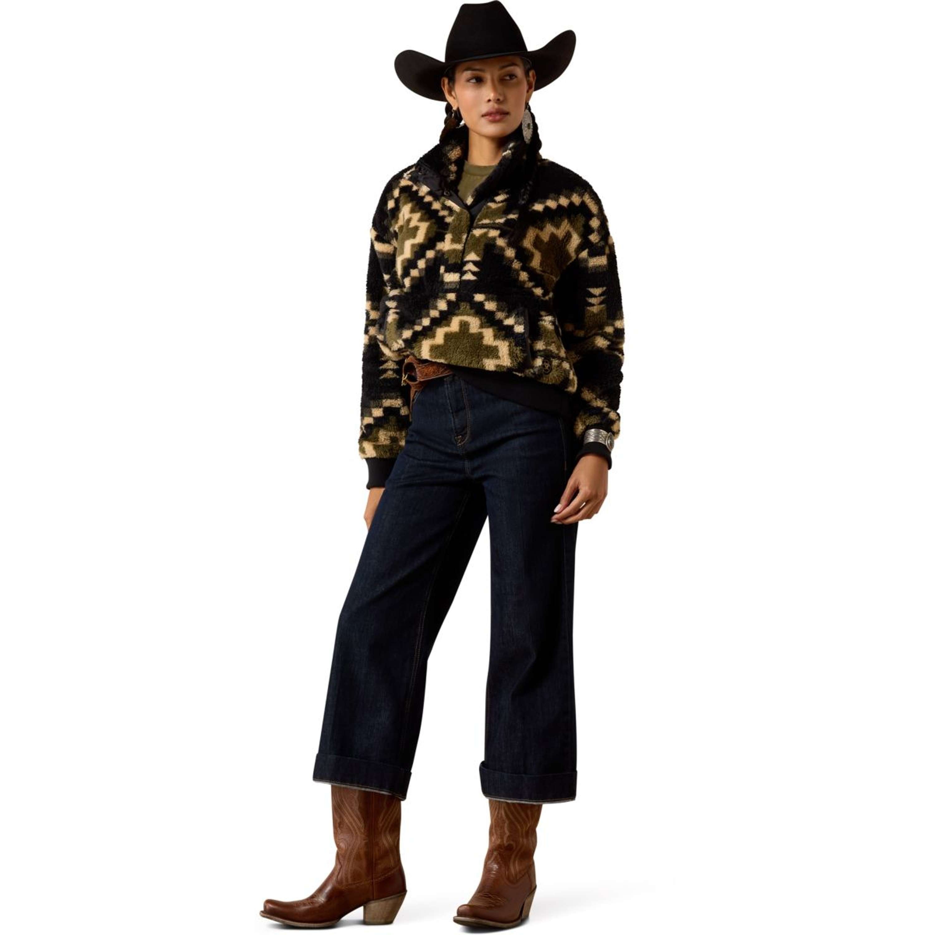 Ariat Sweater Berber Dames Gambit Southwest