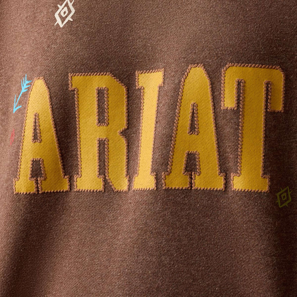 Ariat Trui Essential Crew Dames Chicory Coffee
