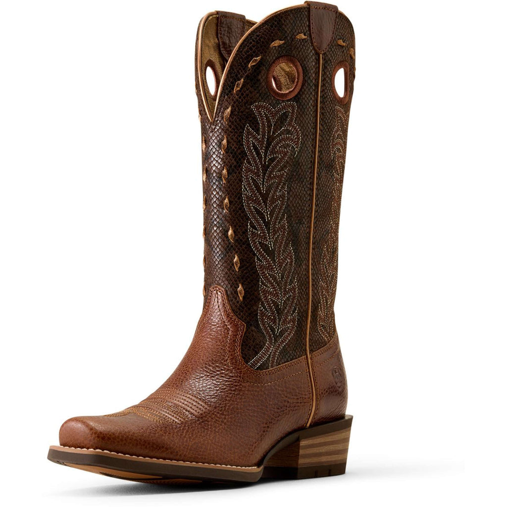 Ariat Westernlaarzen Lucera NcToe Dames Deepest Tan/Chocolate Snake