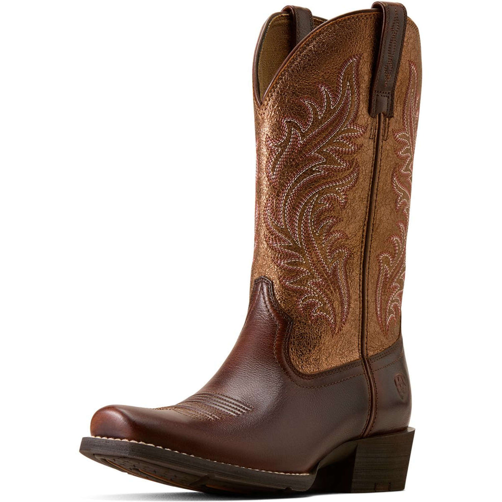 Ariat Westernlaarzen Round Up NcToe Dames Espresso