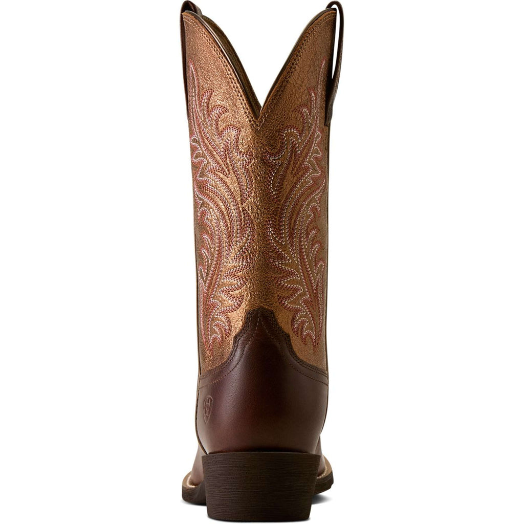 Ariat Westernlaarzen Round Up NcToe Dames Espresso