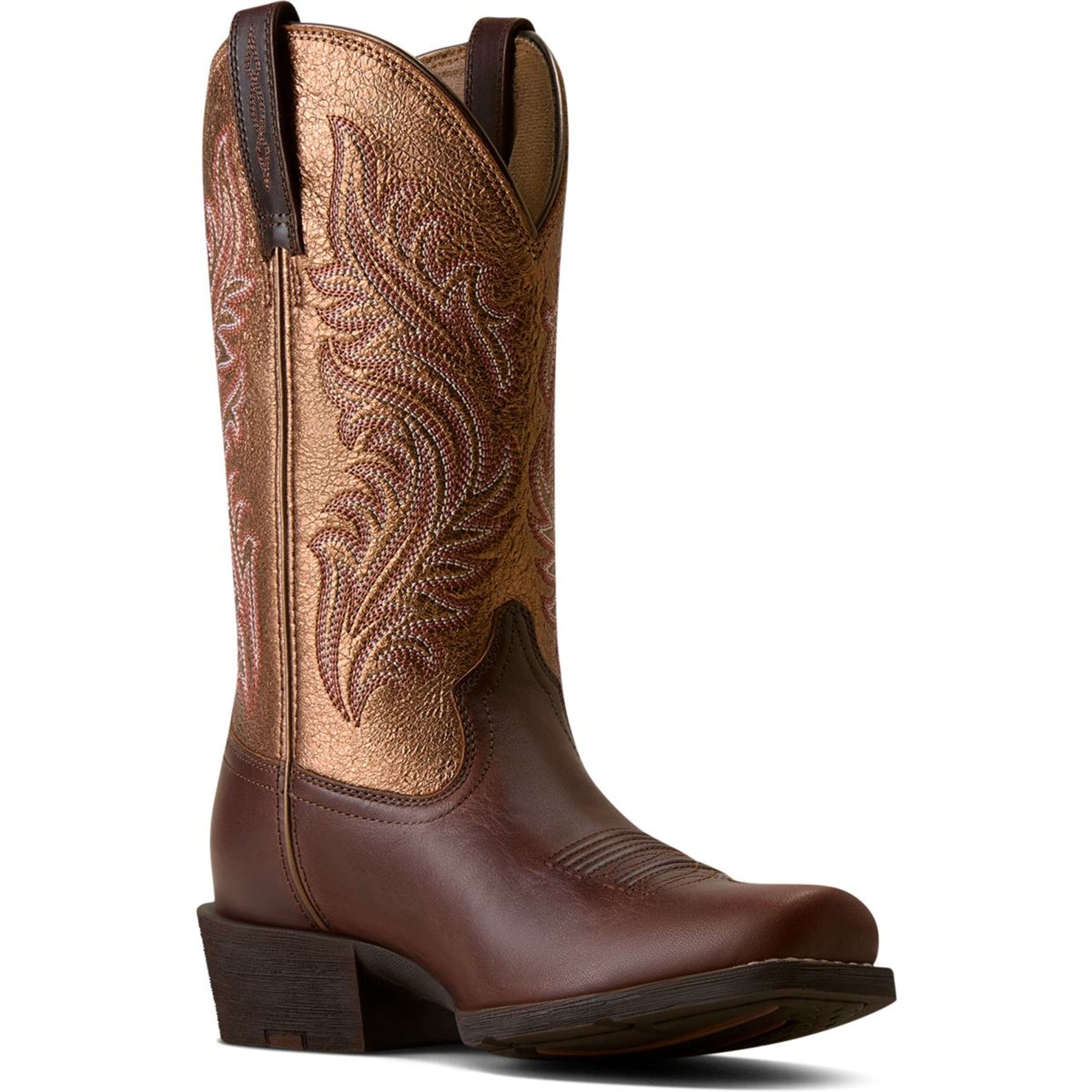 Ariat Westernlaarzen Round Up NcToe Dames Espresso