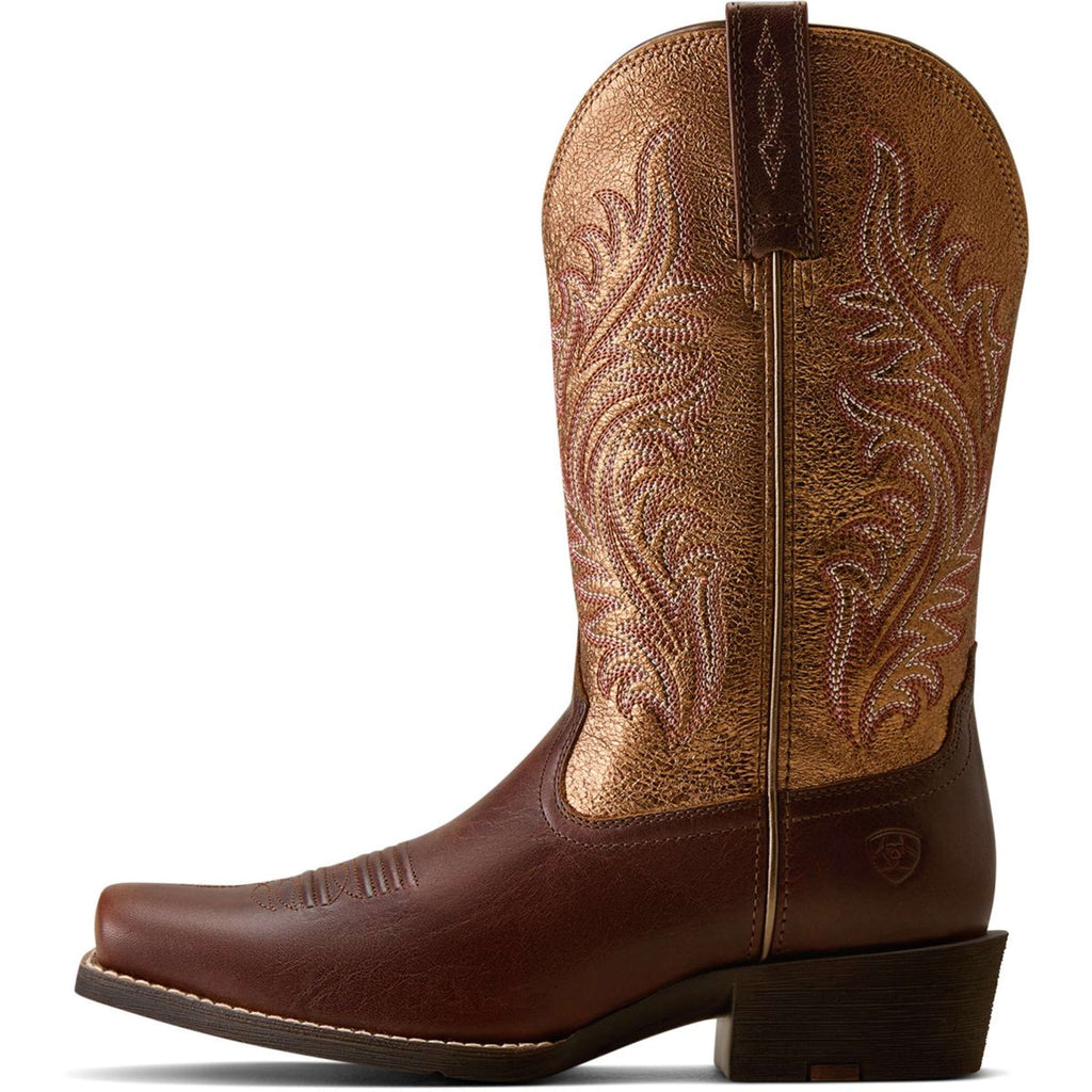 Ariat Westernlaarzen Round Up NcToe Dames Espresso