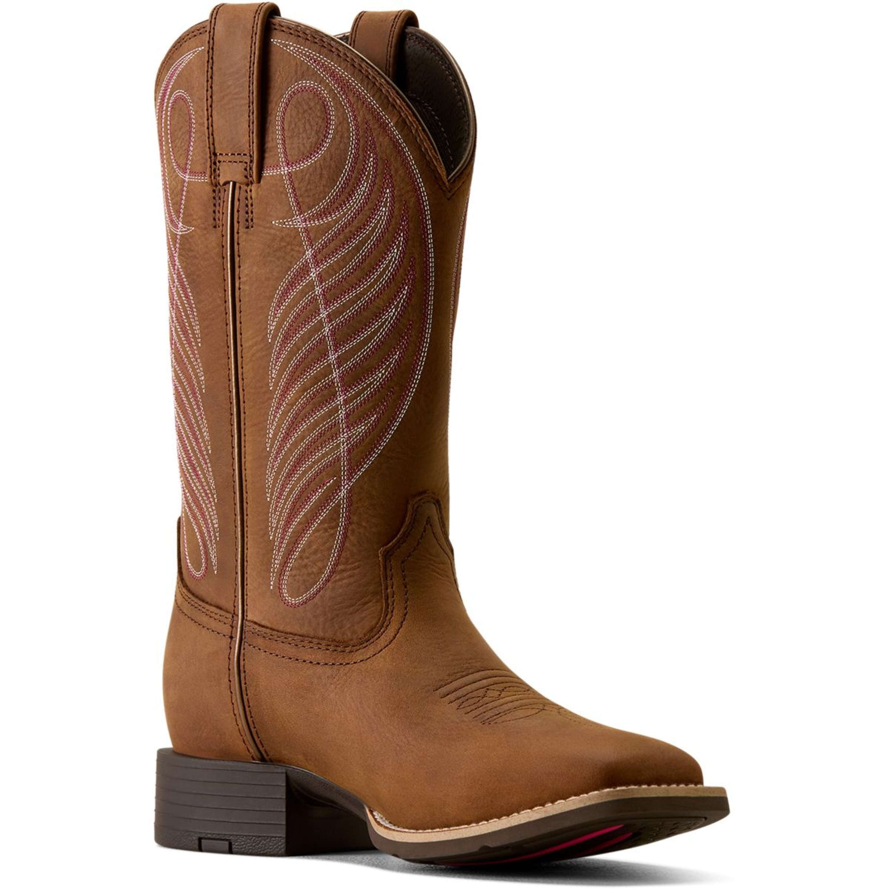 Ariat Westernlaarzen Round Up H2O Dames Bruin