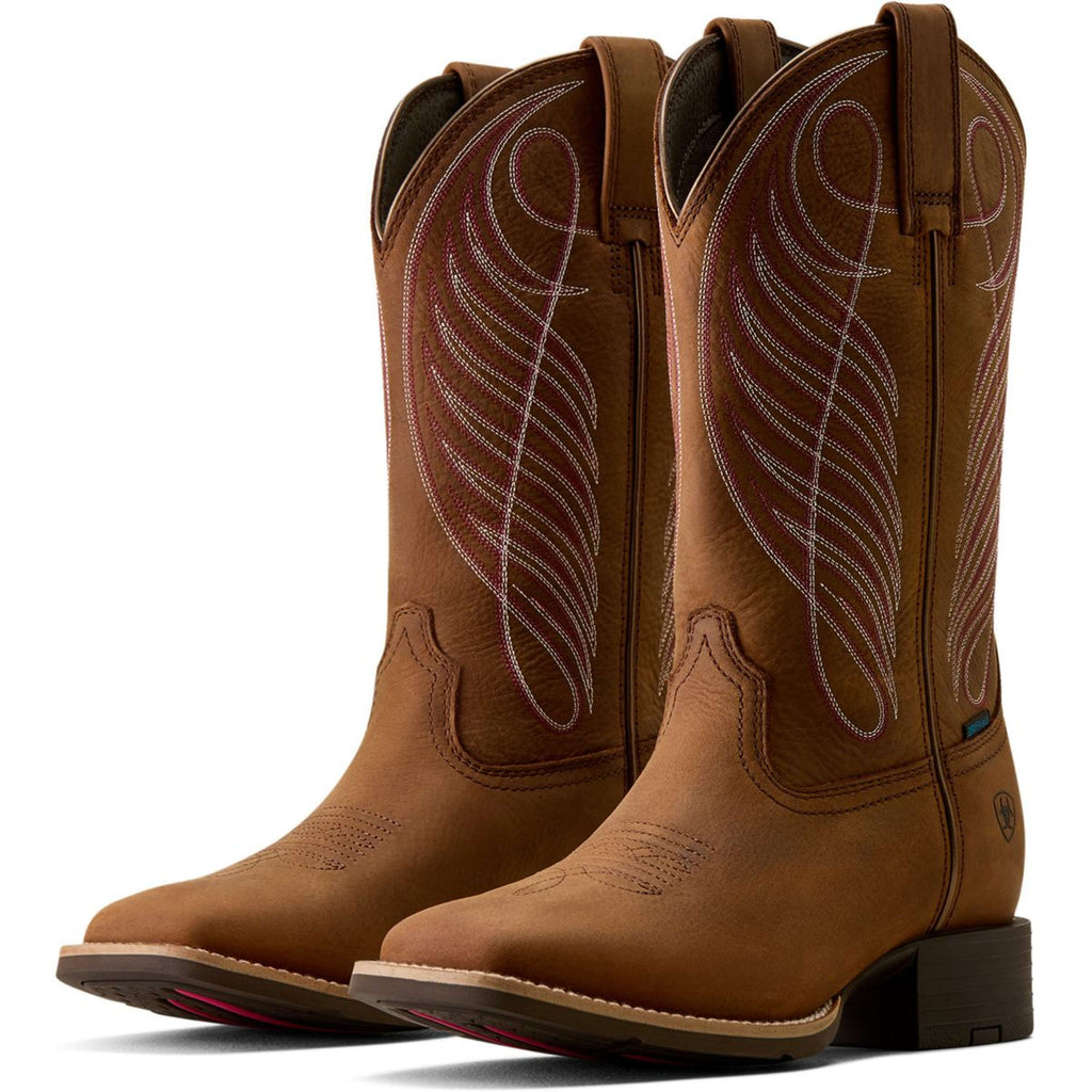 Ariat Westernlaarzen Round Up H2O Dames Bruin