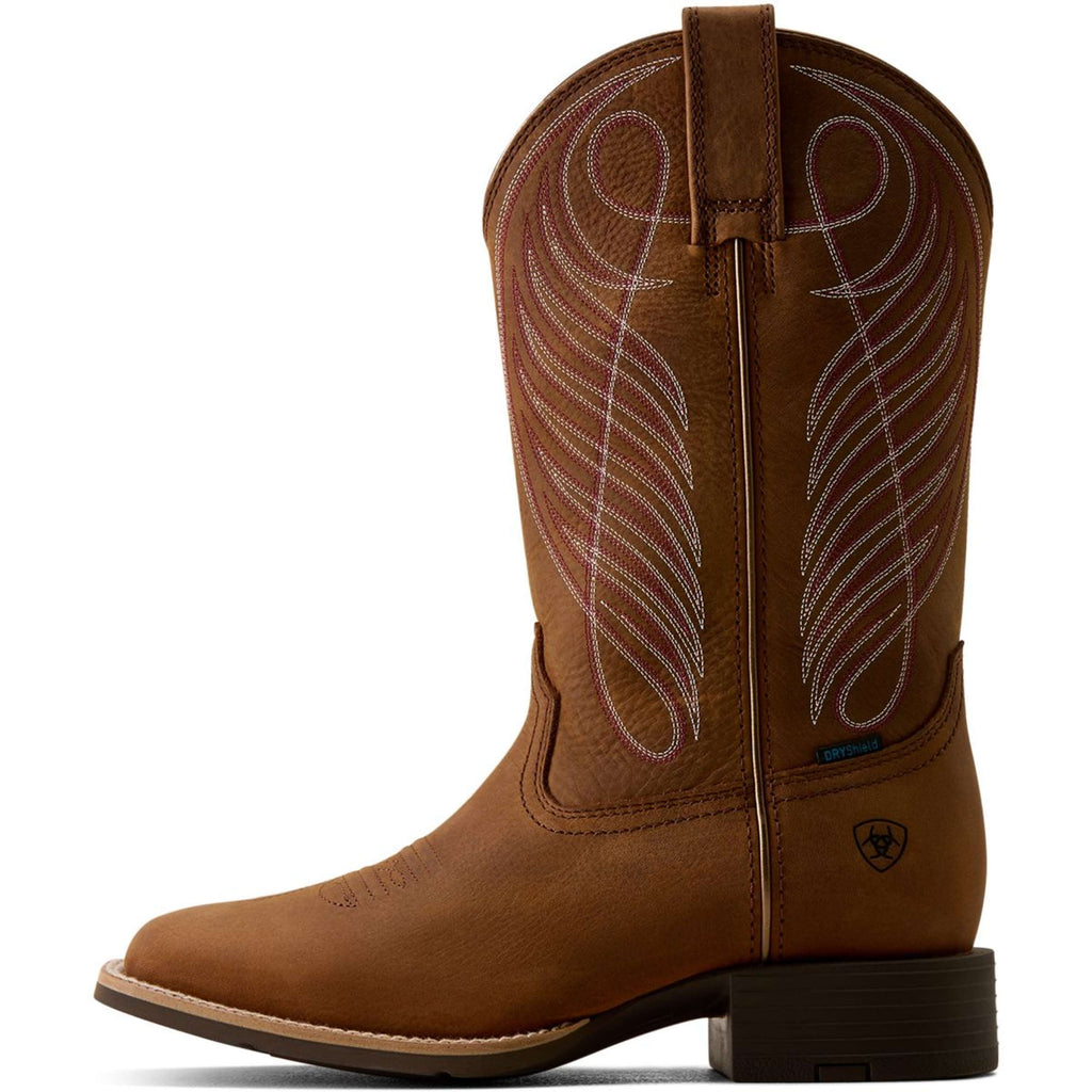 Ariat Westernlaarzen Round Up H2O Dames Bruin