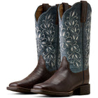 Ariat Westernlaarzen Round Up Holly Dames Chocolate Croc