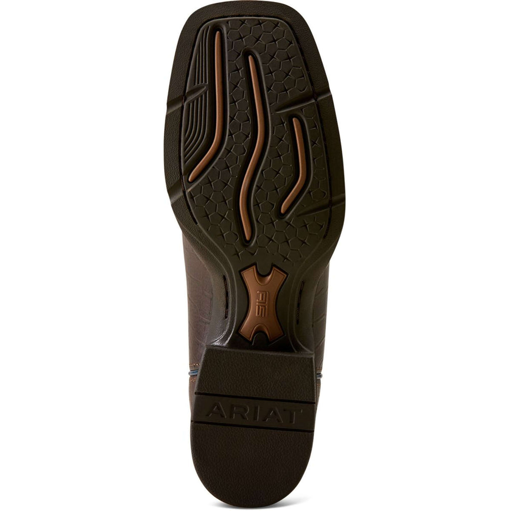 Ariat Westernlaarzen Round Up Holly Dames Chocolate Croc