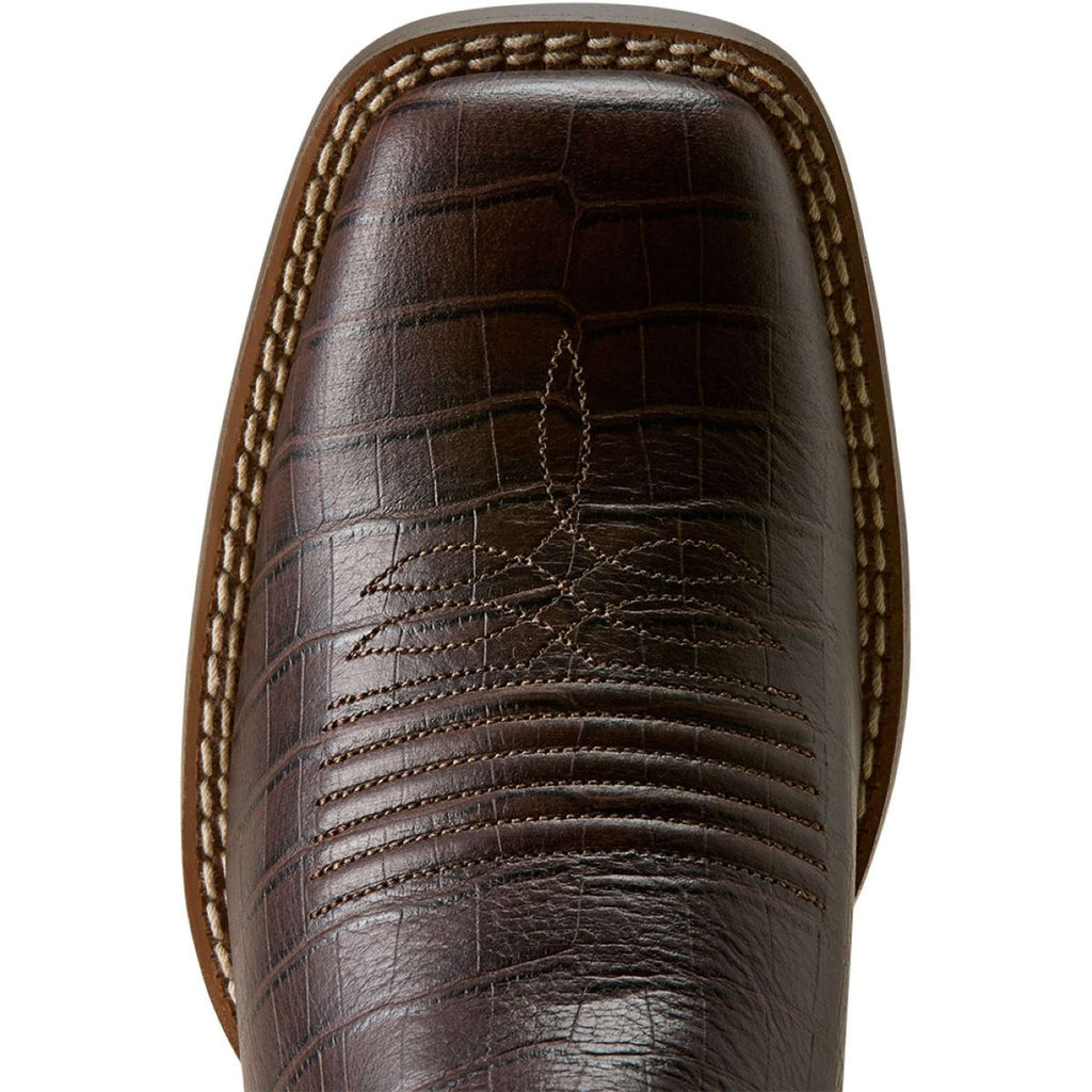 Ariat Westernlaarzen Round Up Holly Dames Chocolate Croc