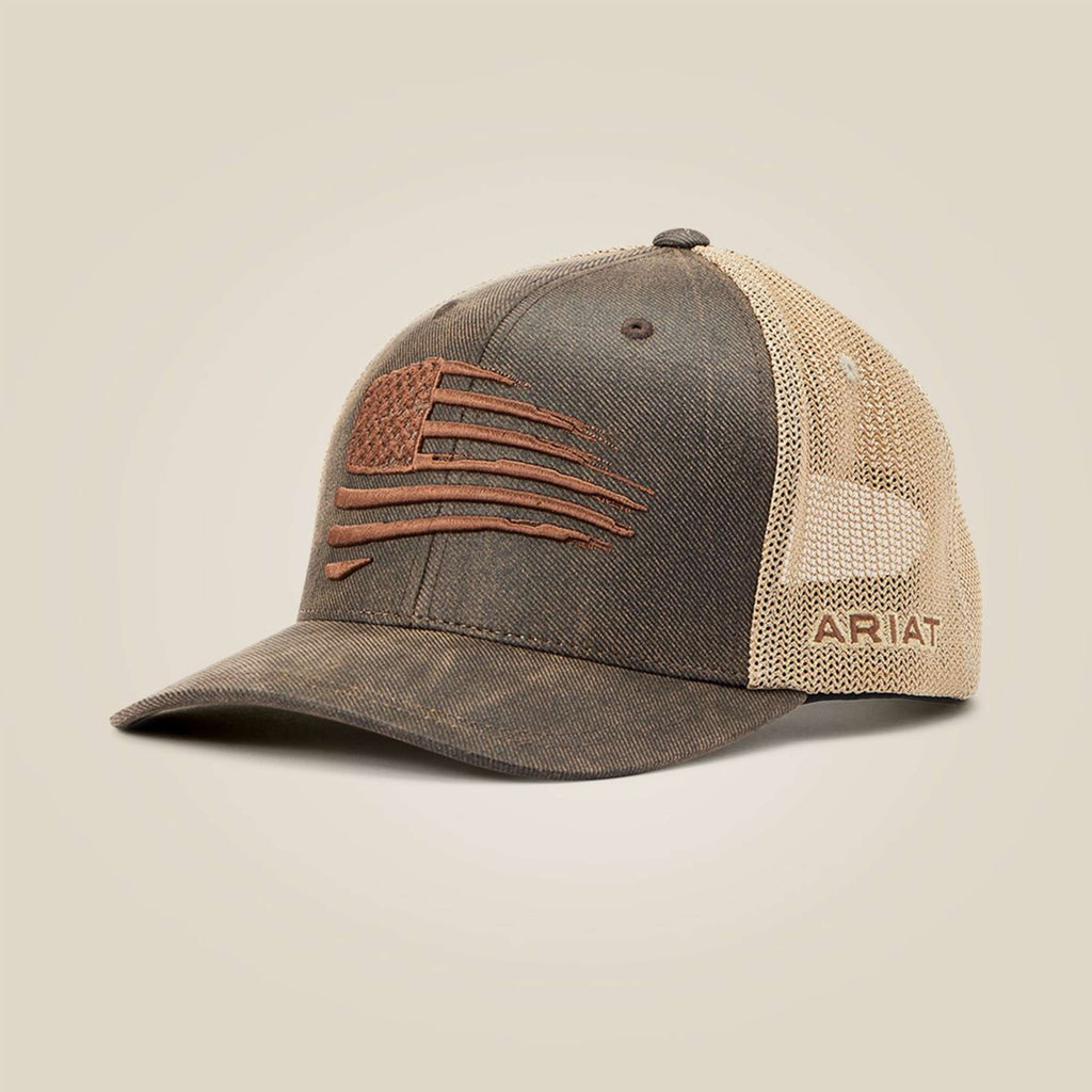 Ariat Pet Patriot Flag Heren Bruin