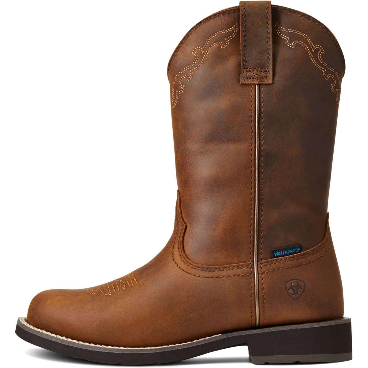 Ariat Westernlaars Delilah Ronde neus Waterproof Distressed Brown