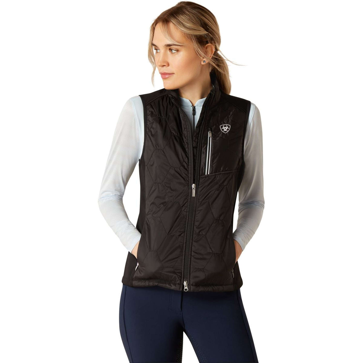 Ariat Bodywarmer Fusion Zwart