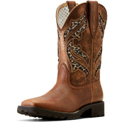 Ariat Westernlaars Unbridled Rancher Venttek Dames Bruin