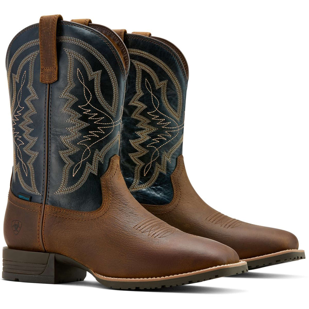 Ariat Westernlaarzen Hybrid Ranchwork H2O Heren Tavern Taupe/Dark Denim