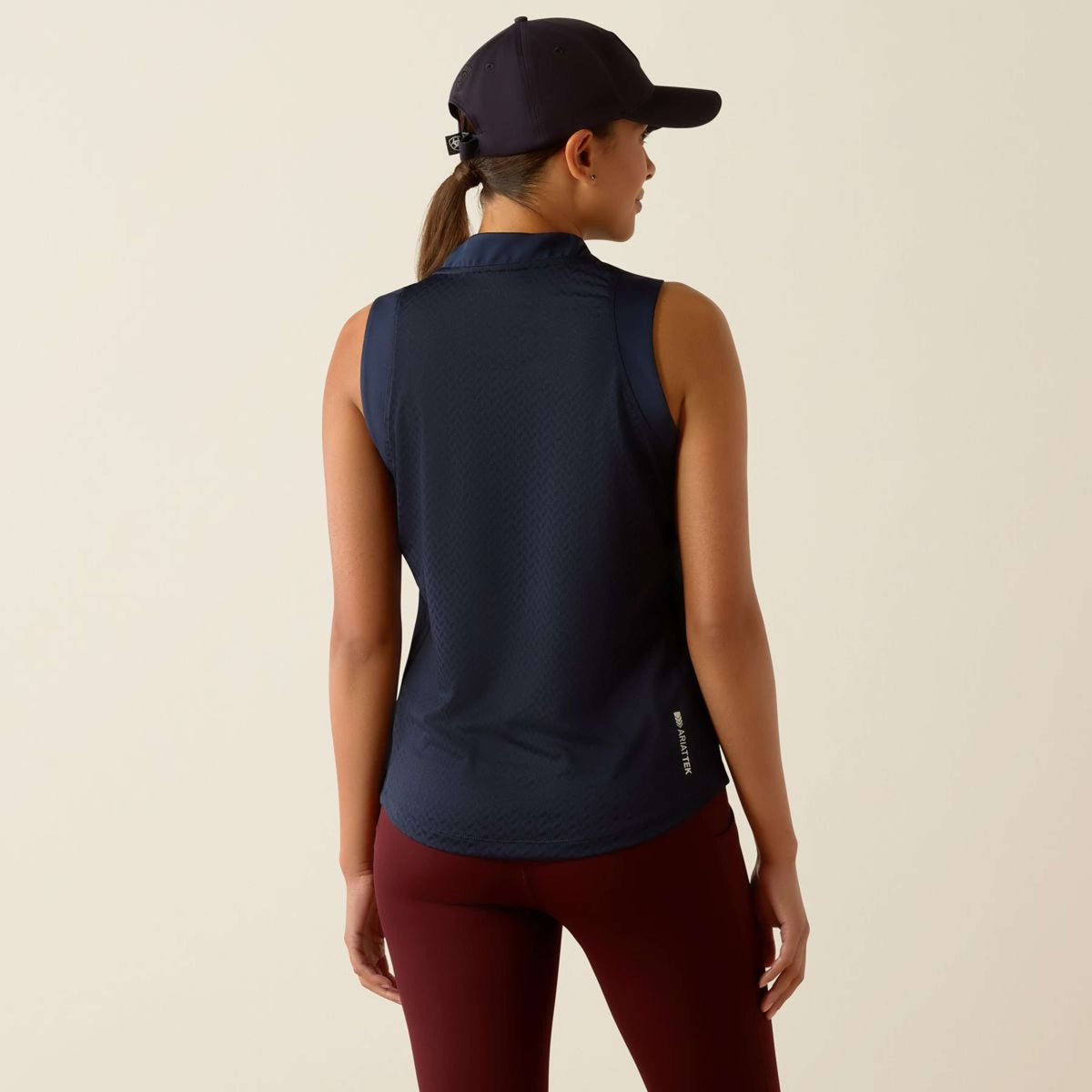 Ariat Top Mesa Baselayer Mouwloos Navy Eclipse