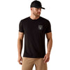 Ariat T-Shirt Patriotic Heren Zwart