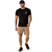 Ariat T-Shirt Patriotic Heren Zwart