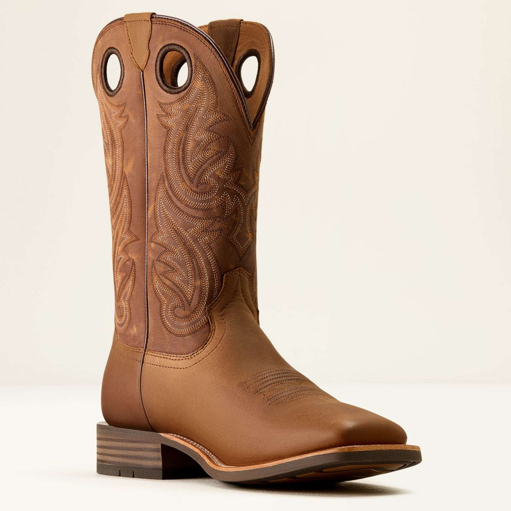 Ariat Westernlaarzen Highland Toughstock Heren Distressed Brown/Tack Room Brown