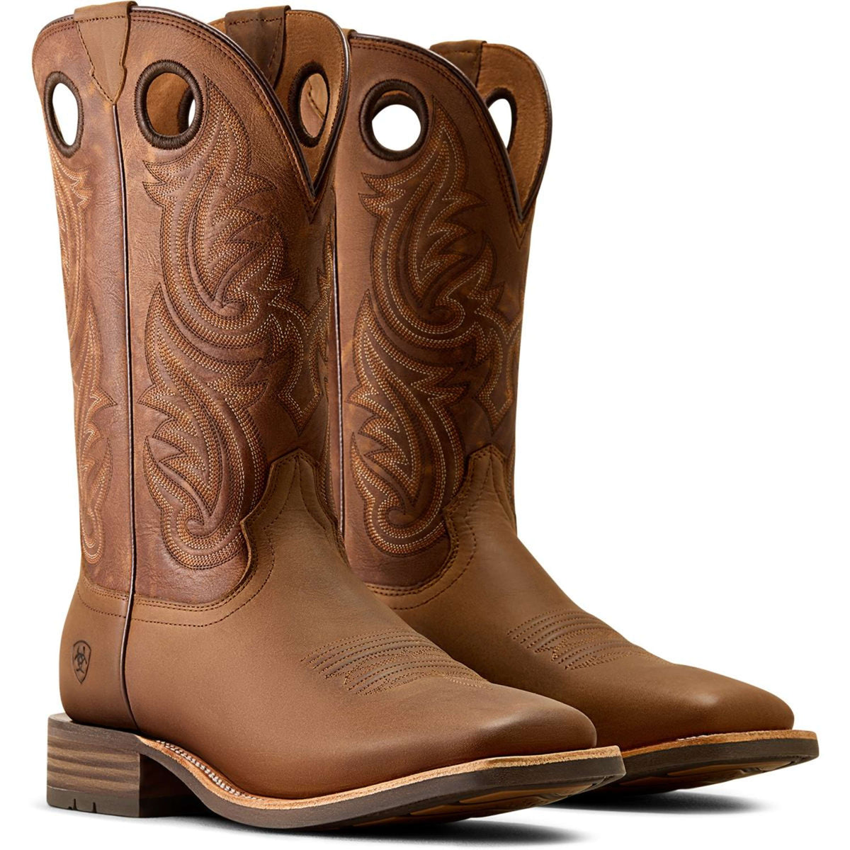 Ariat Westernlaarzen Highland Toughstock Heren Distressed Brown/Tack Room Brown