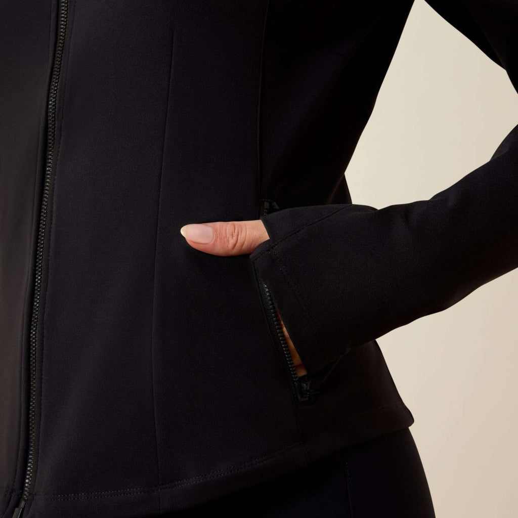 Ariat Vest Solveil Full Zip Dames Zwart