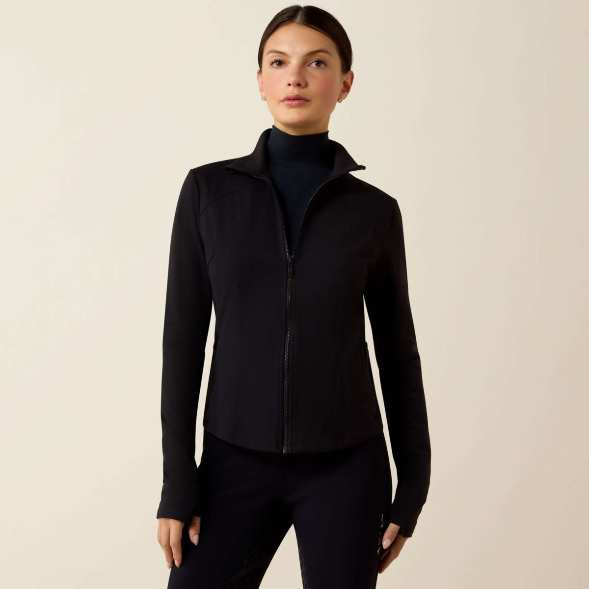 Ariat Vest Solveil Full Zip Dames Zwart