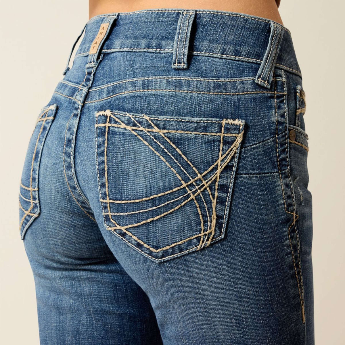 Ariat Jeans Estelle Straight Leg Dames Canadian