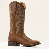 Ariat Westernlaarzen Cattle Caite Dames Distressed Brown/Adobe Clay