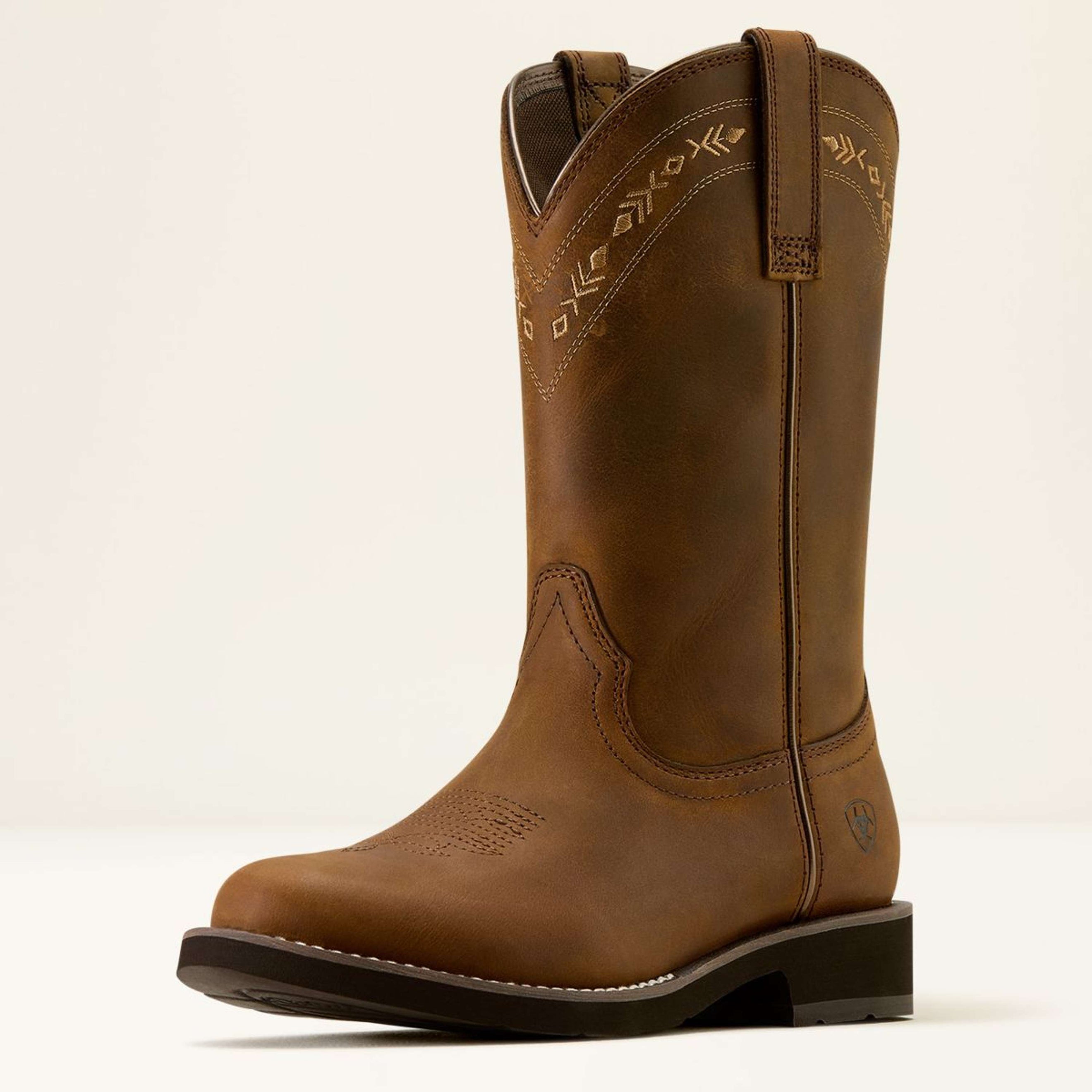 Ariat Westernlaarzen Kearny Dames Distressed Brown